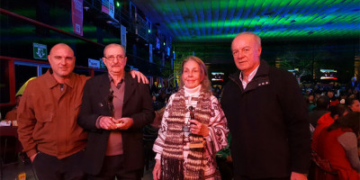 Son Maestros de la Vida Néstor Colignon y Clelia Sigel