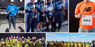 Gran participación de deportistas locales