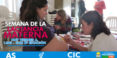 Hoy finalizan las actividades por la Semana de la Lactancia