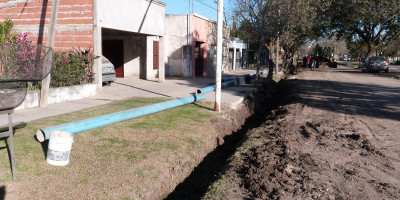 Trascendente obra a vecinos de 120 viviendas