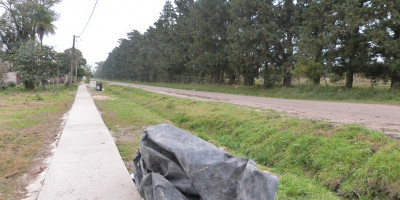 Avanza la construcción de veredas comunitarias